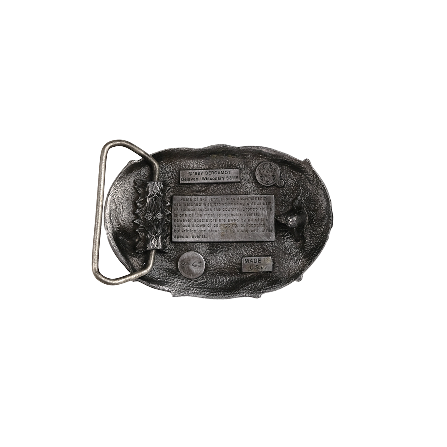 Championship Rodeo Belt Buckle