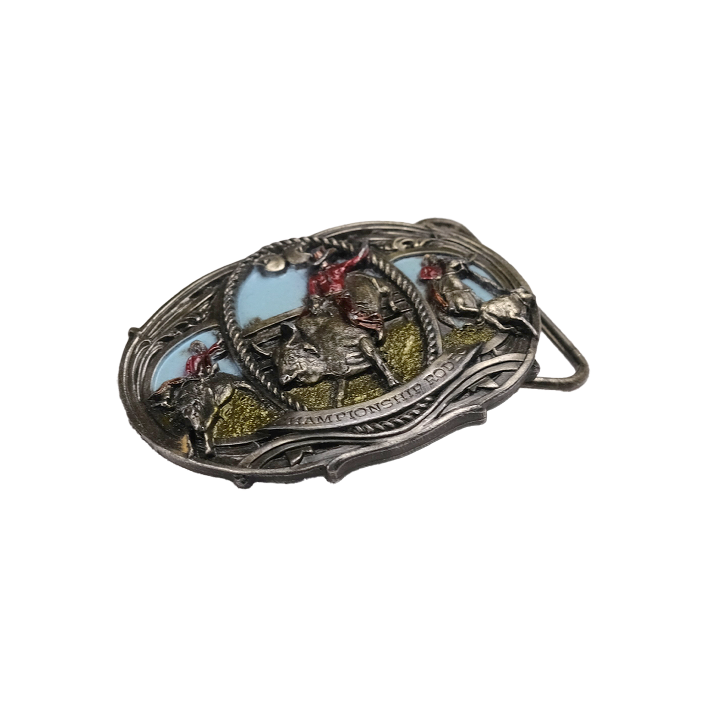 Championship Rodeo Belt Buckle