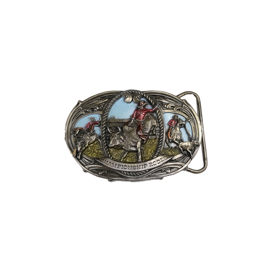 Championship Rodeo Belt Buckle