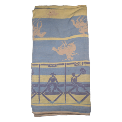 1950s Cowboy Rodeo Beacon Blanket