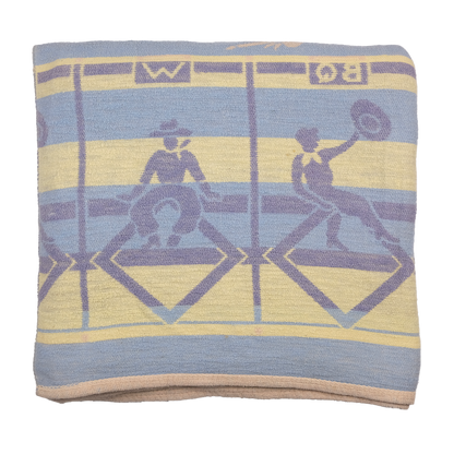 1950s Cowboy Rodeo Beacon Blanket