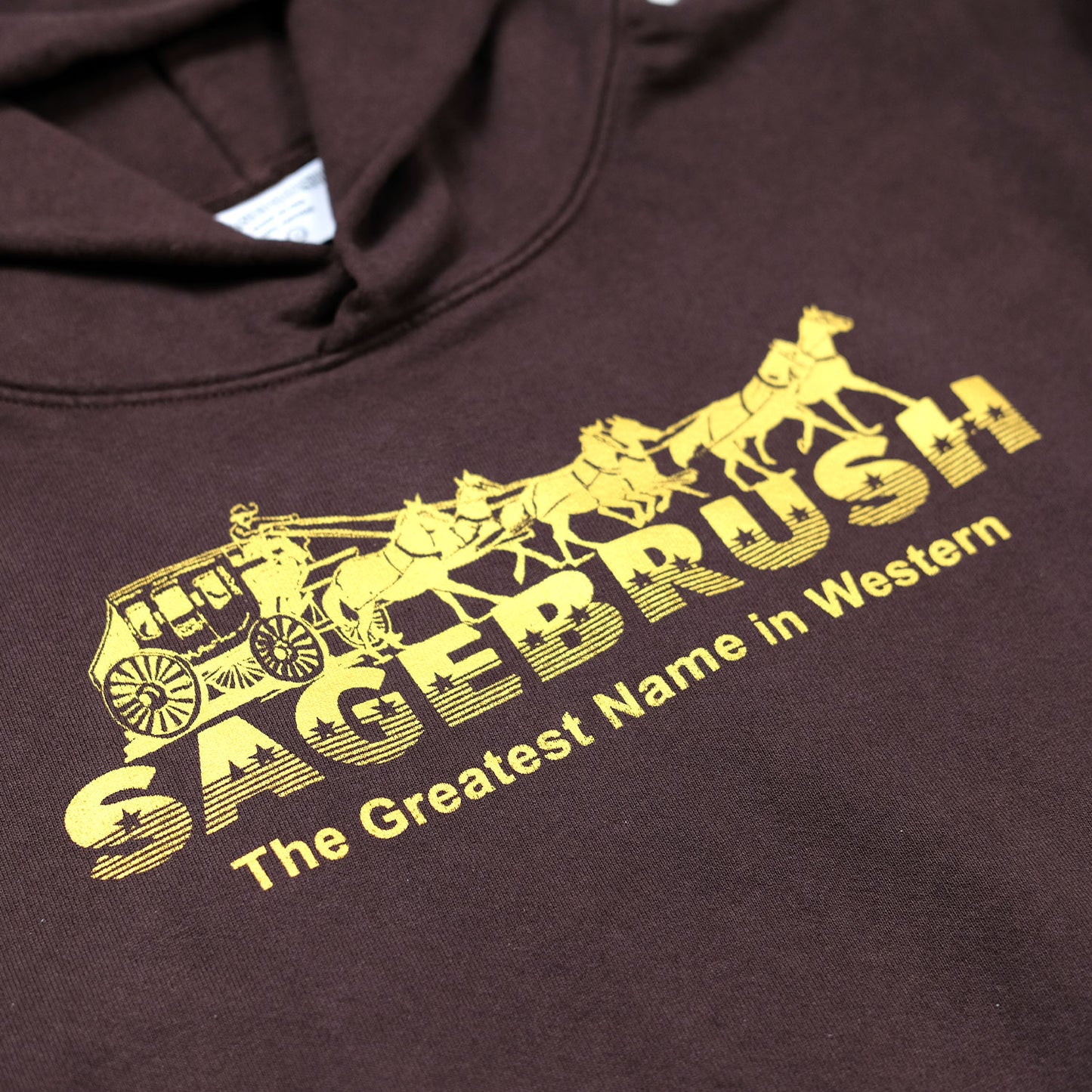 Heavyweight Hooded Sweatshirt | Dallas Gold