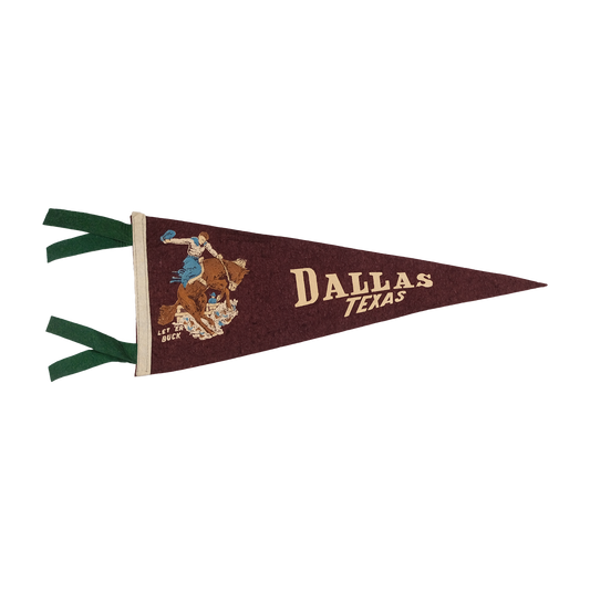 Dallas "LET'ER BUCK" Pennant