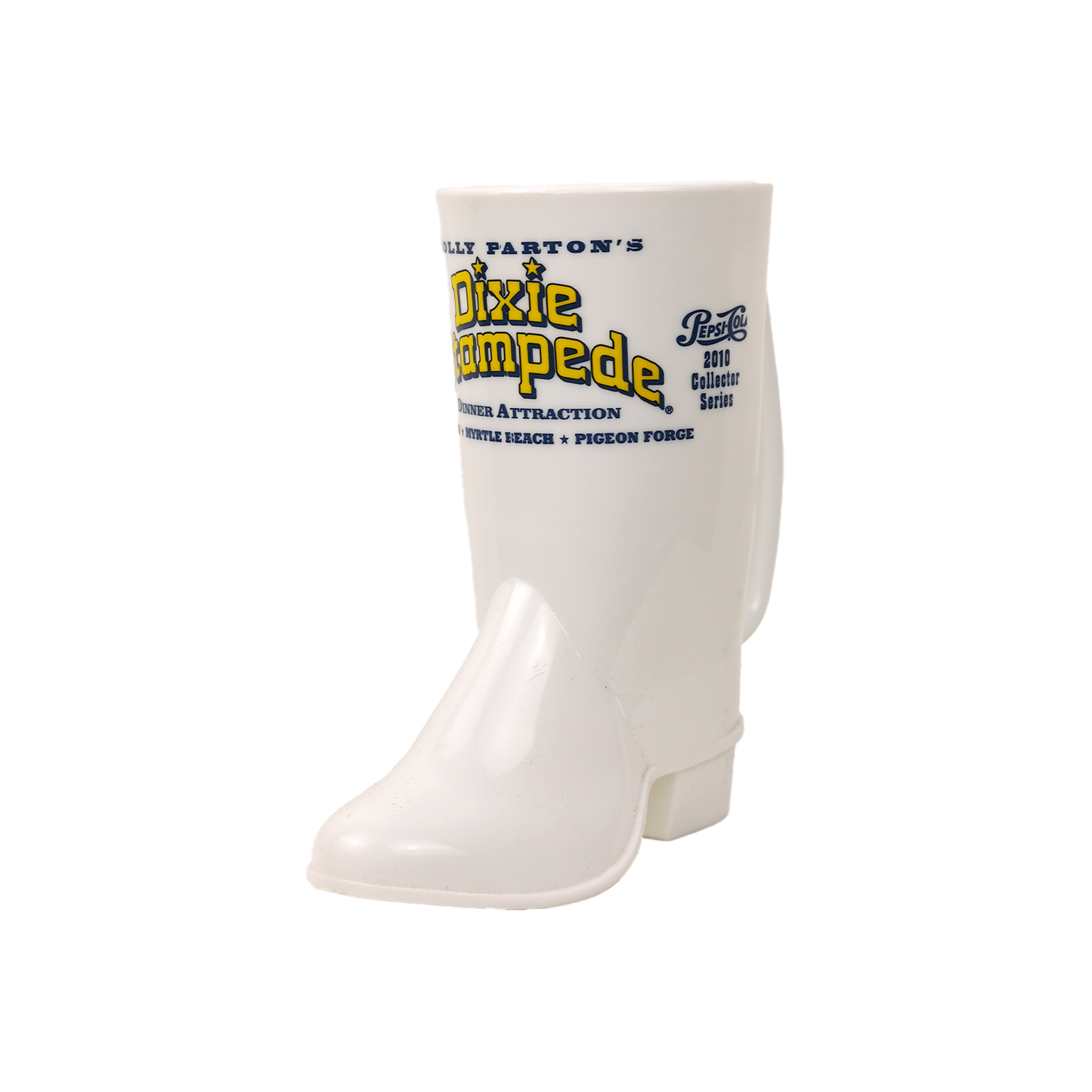 Dixie Stampede Plastic Boot Cup