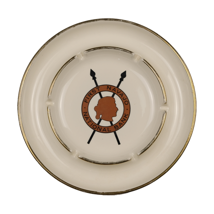 First Navajo National Bank Large Ashtray