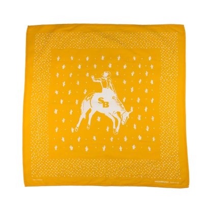Gold Desert Rider Bandana