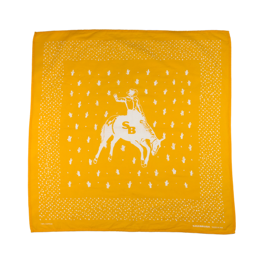 Gold Desert Rider Bandana