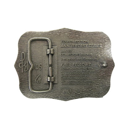 Hesston NFR Rodeo 1986 Buckle