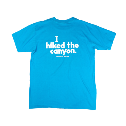 I hiked the canyon. Tee