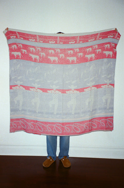 1950s Cowboy Bates Blanket