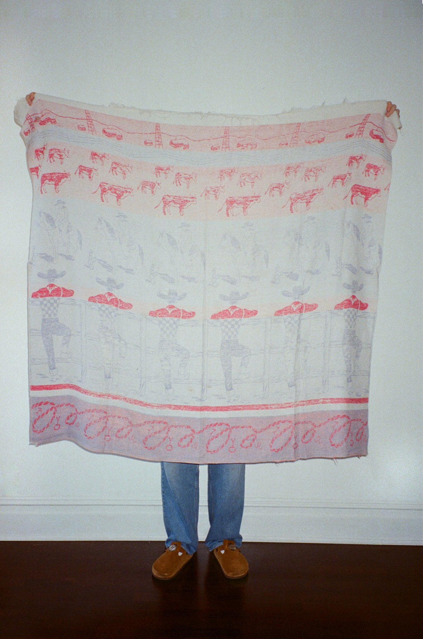 1950s Cowboy Bates Blanket