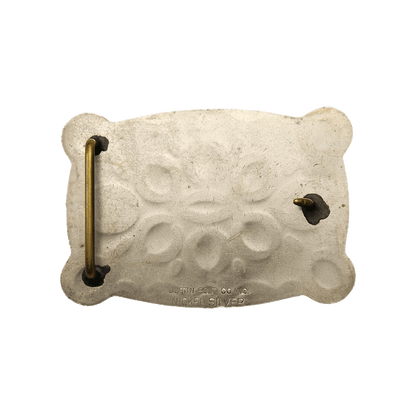 Justin Silver Western Buckle