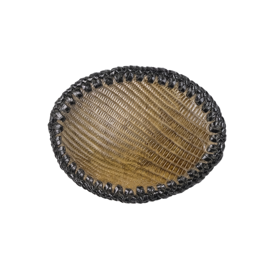 Lizardskin Belt Buckle