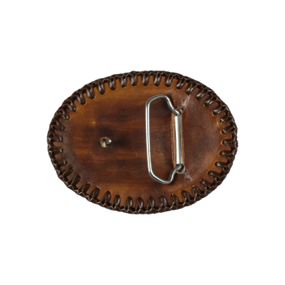 Shedding Snakeskin Belt Buckle
