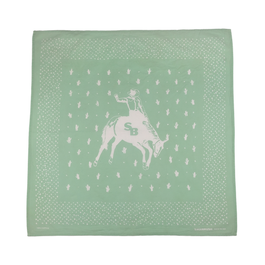 Mint Desert Rider Bandana