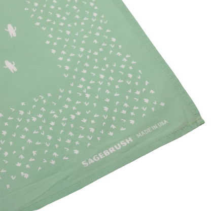 Mint Desert Rider Bandana