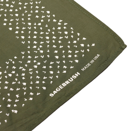 Olive Desert Rider Bandana