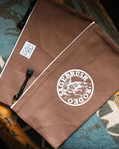 Sagebrush Rodeo Canvas Pouch