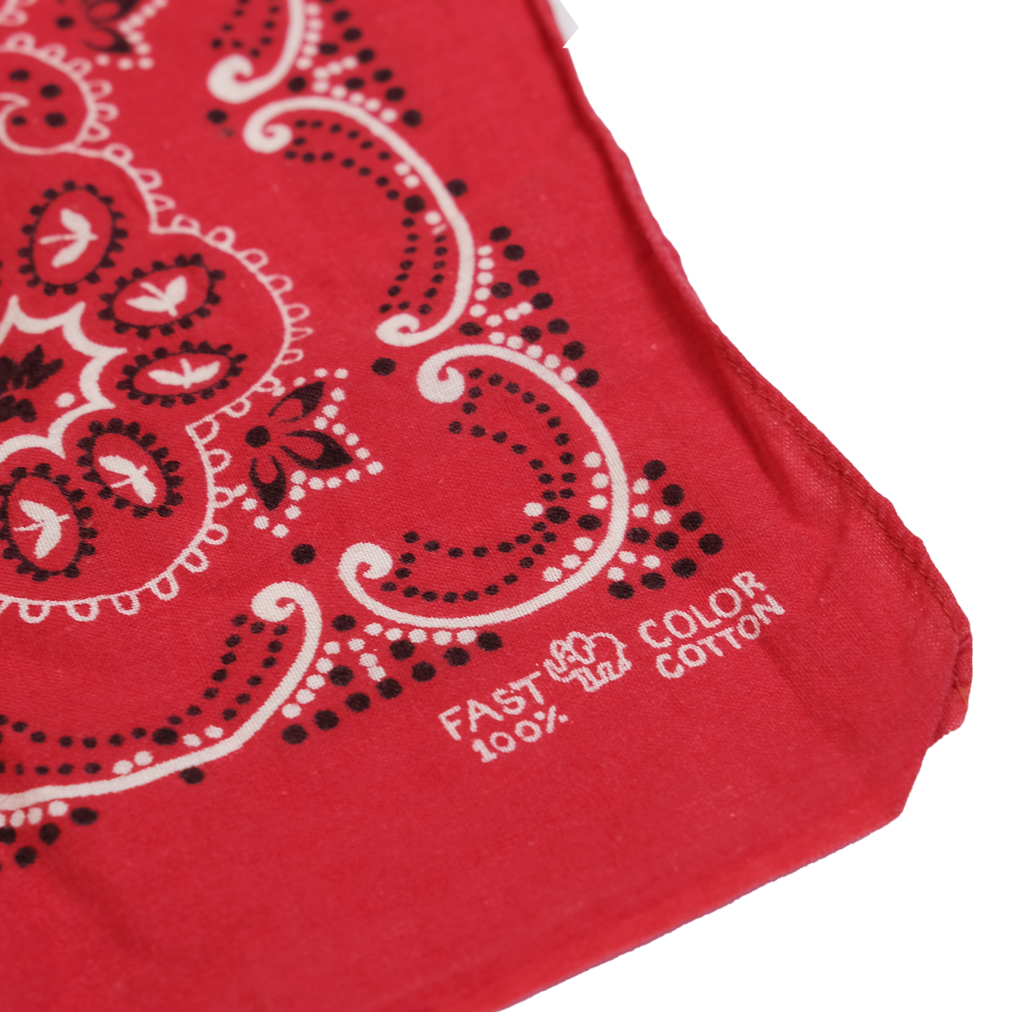 1950s Red Trunk Up Bandana