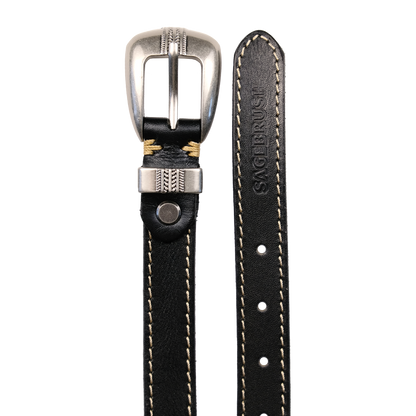Sagebrush Black Western Belt
