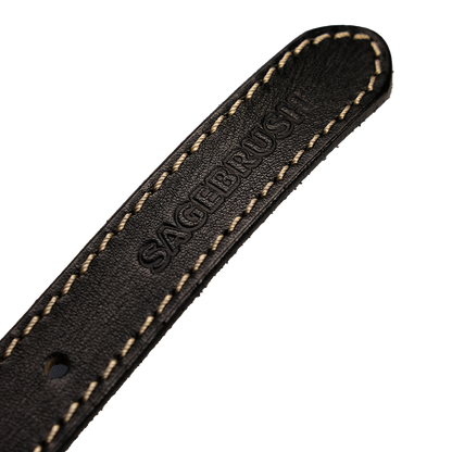 Sagebrush Black Western Belt