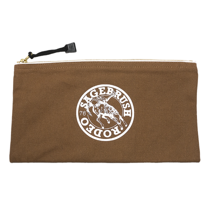 Sagebrush Rodeo Canvas Pouch