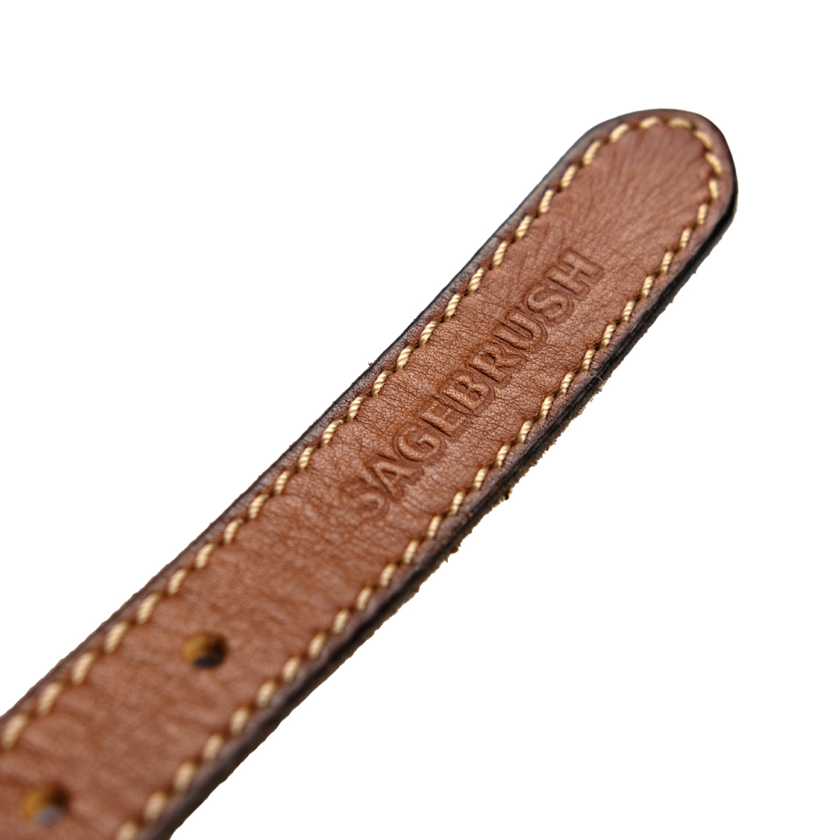 Sagebrush Cognac Western Belt