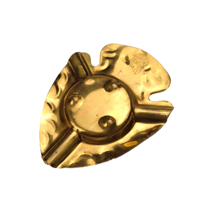 Salina, Kansas Arrowhead Brass Ashtray