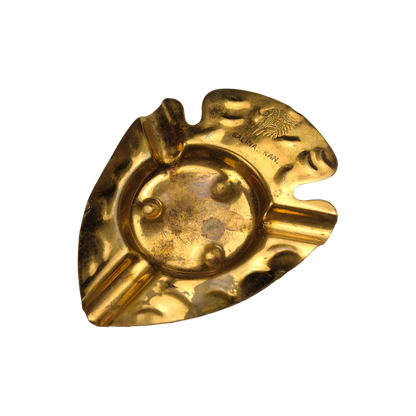 Salina, Kansas Arrowhead Brass Ashtray