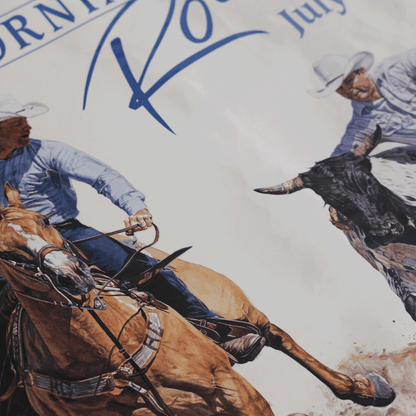 Salinas California Rodeo July 1992 Poster