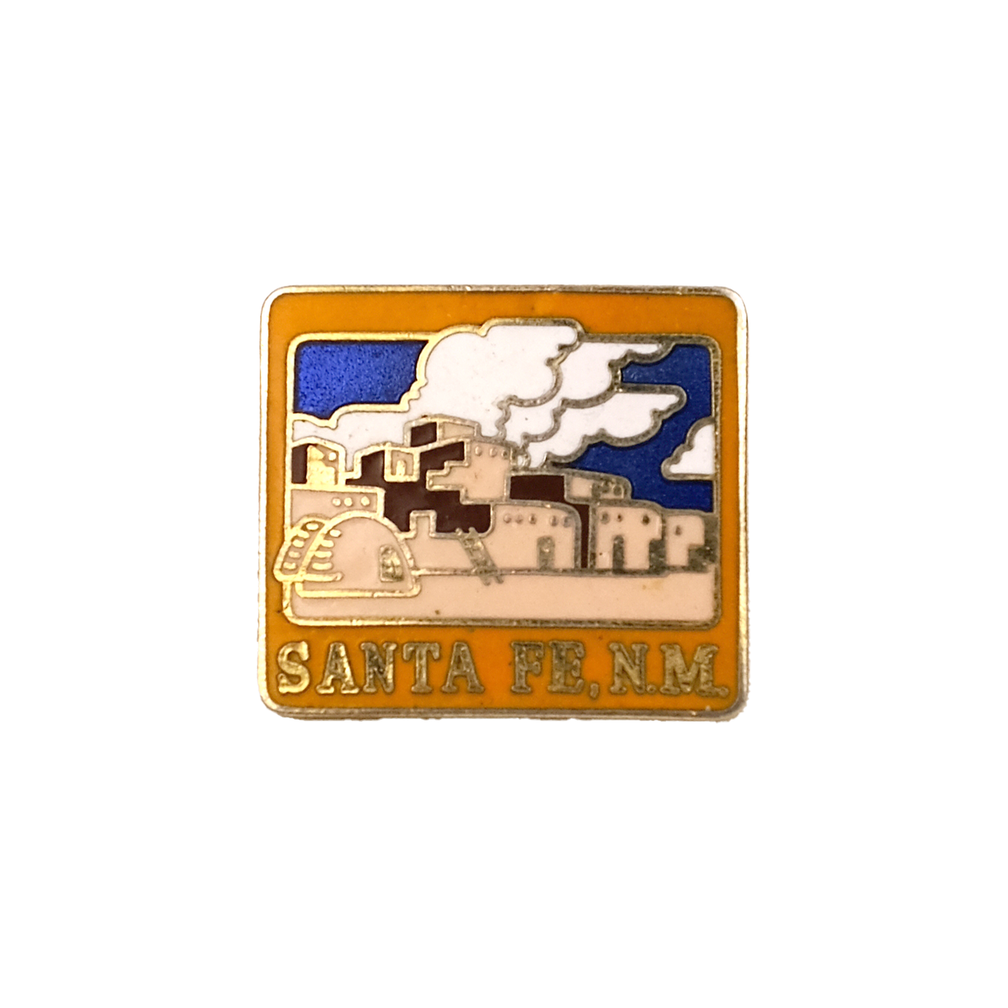 Santa Fe, NM Enamel Pin