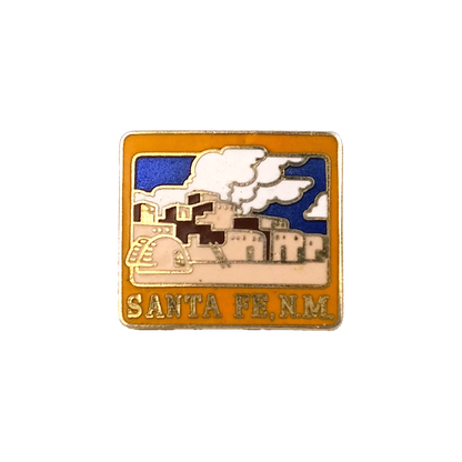Santa Fe, NM Enamel Pin