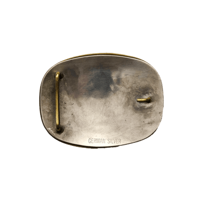 Silver Roping Rodeo Buckle