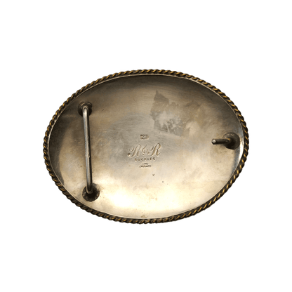 Silver R&R Eagle Western Buckle