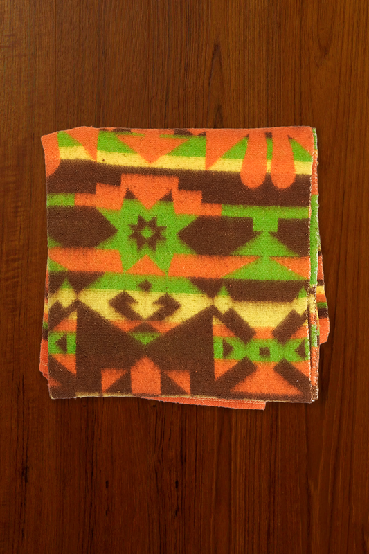 1960s Southwestern Camp Blanket