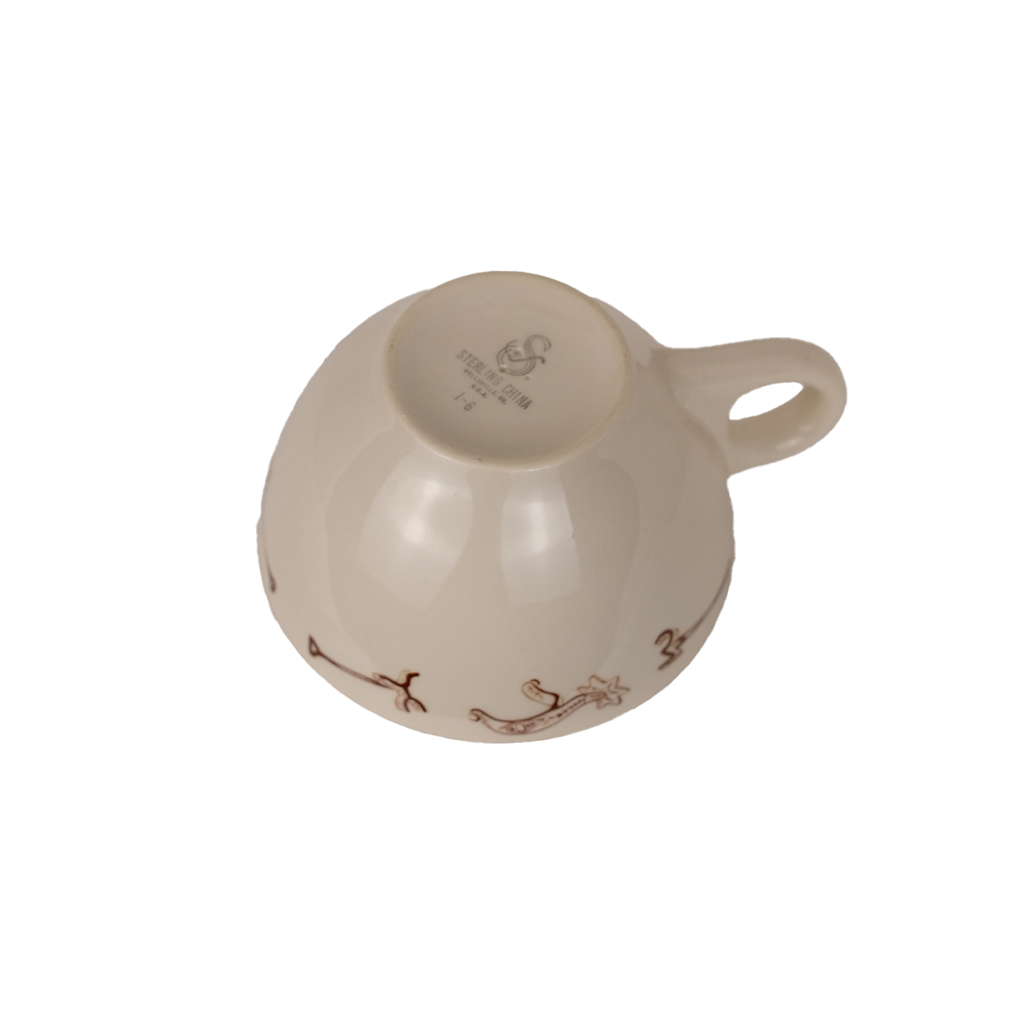 Stirling China Cattle Cup & Saucer