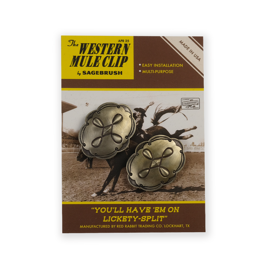 Sagebrush Western Mule Clip