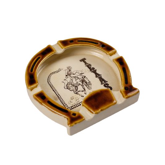 Texas Horseshoe Ashtray