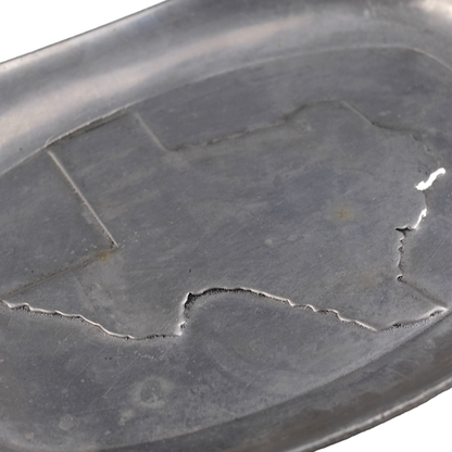 Texas State Metal Trinket Dish