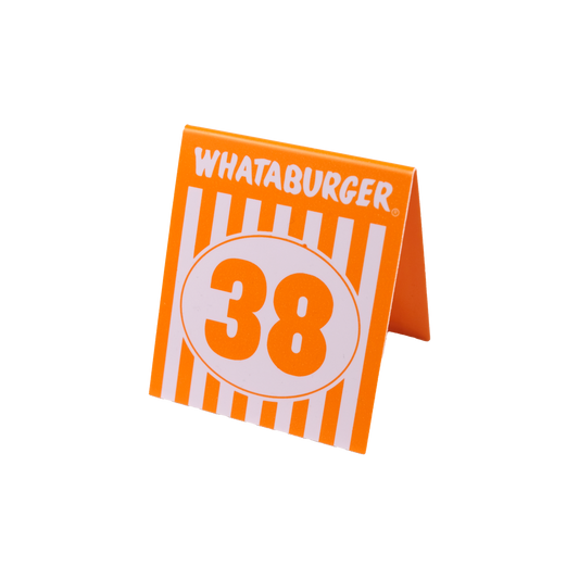 Whataburger Table Tent #38