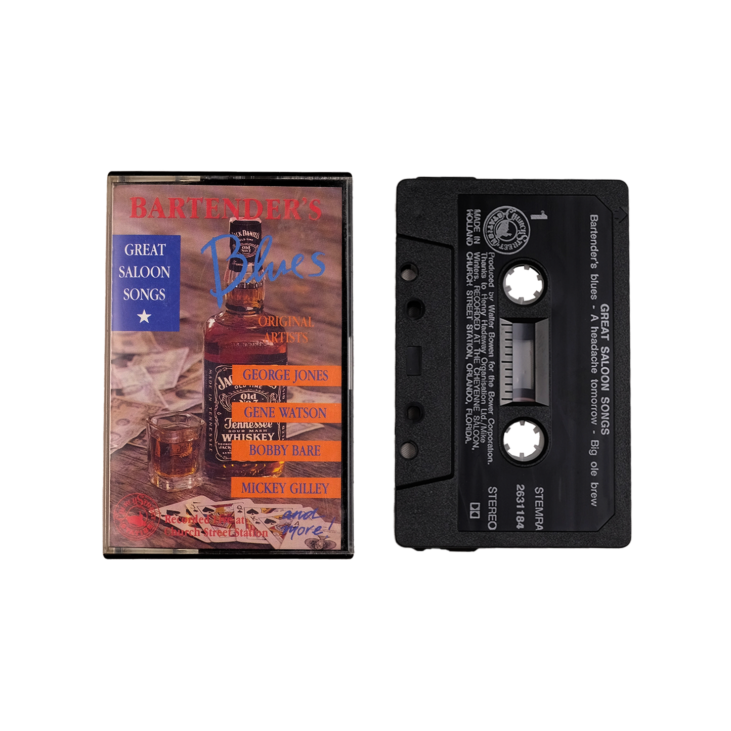 Bartender's Blues - Great Saloon Songs Cassette