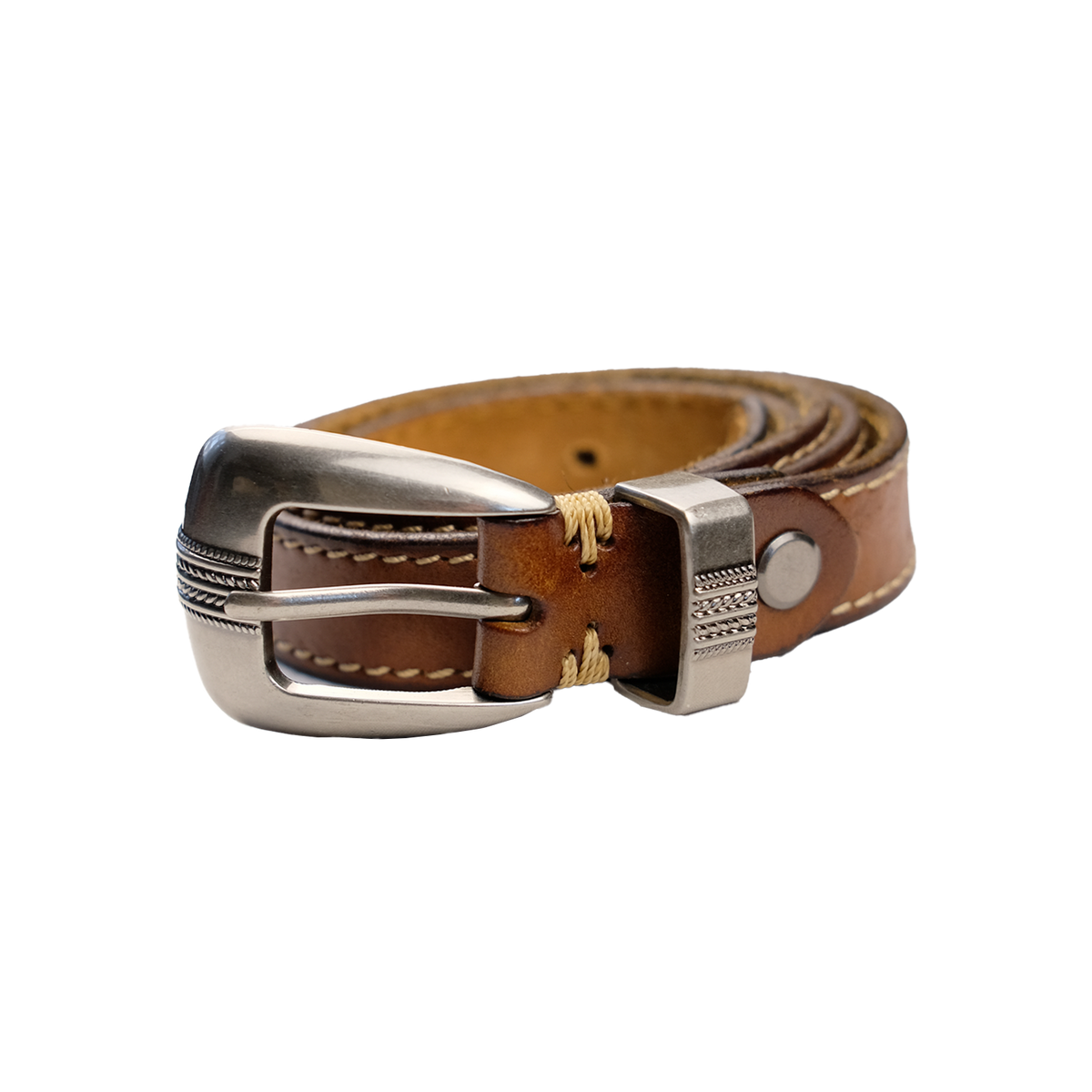 Sagebrush Cognac Western Belt