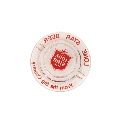 Lone Star Beer Glass Ashtray