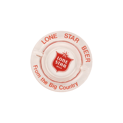 Lone Star Beer Glass Ashtray