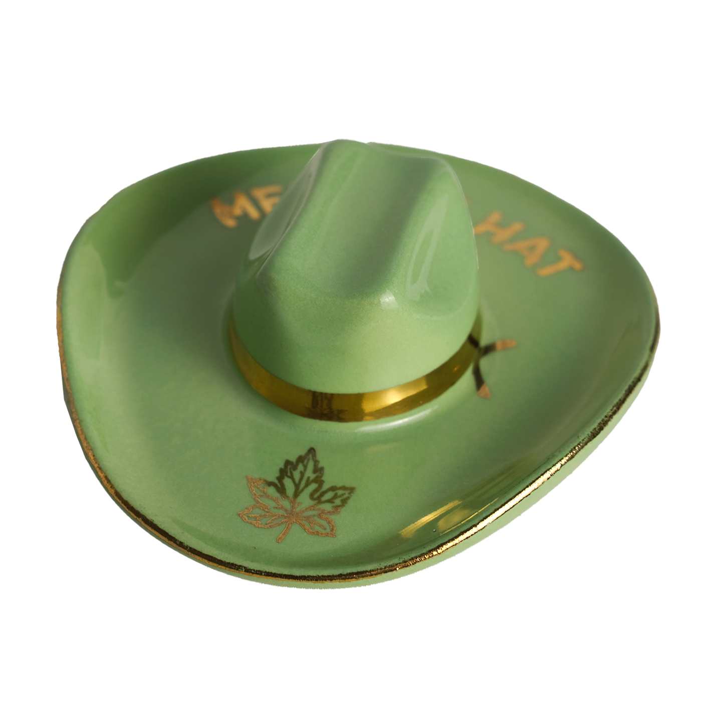 Medicine Hat Ceramic Ashtray