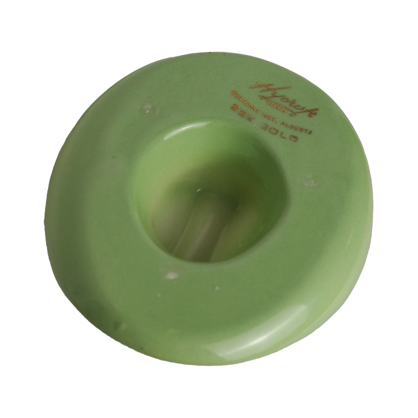 Medicine Hat Ceramic Ashtray