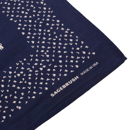 Navy Desert Rider Bandana