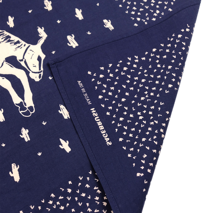 Navy Desert Rider Bandana