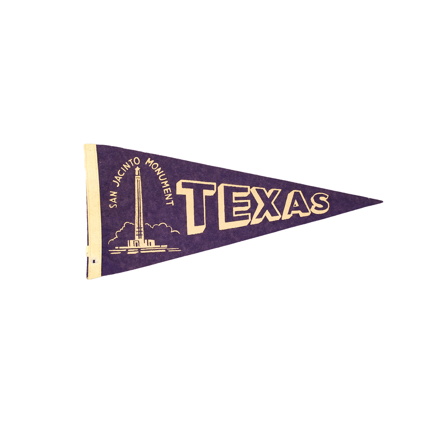 Purple Texas Pennant