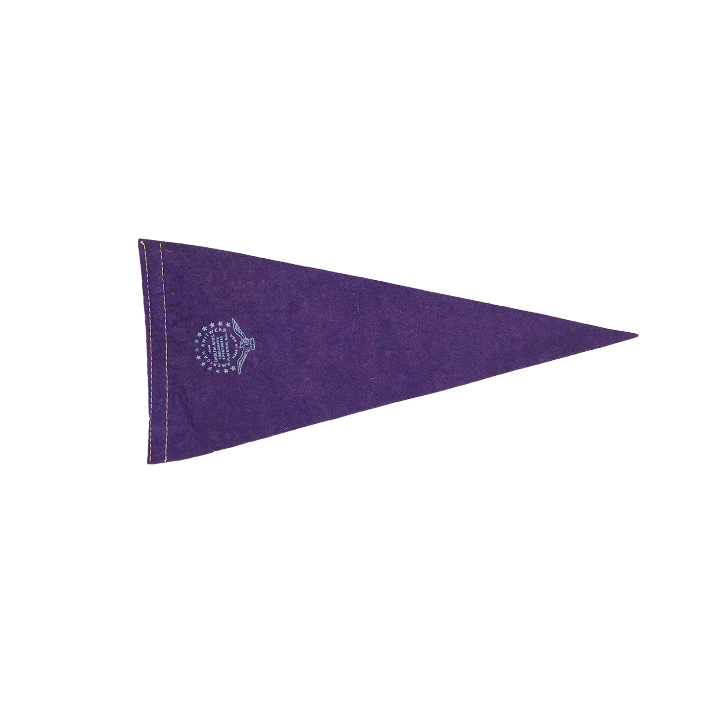 Purple Texas Pennant